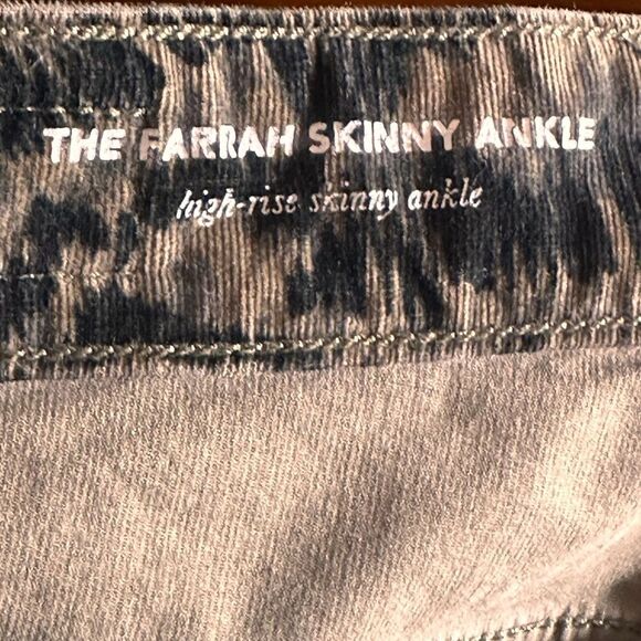 AG Adriano Goldschmied The Farrah Skinny Ankle High Rise Animal Print Size 29 📦 - Picture 8 of 11